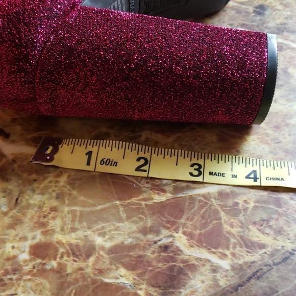Berry Glitter Heels - Picture 5 of 6